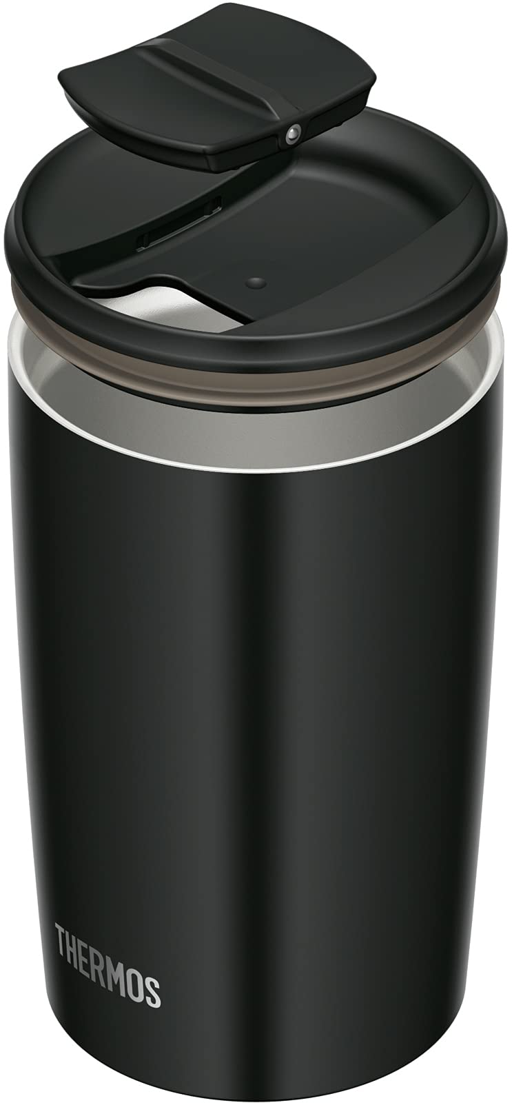 Thermos Jdp - 400 Bk 400Ml Vacuum Insulated Black Tumbler with Lid