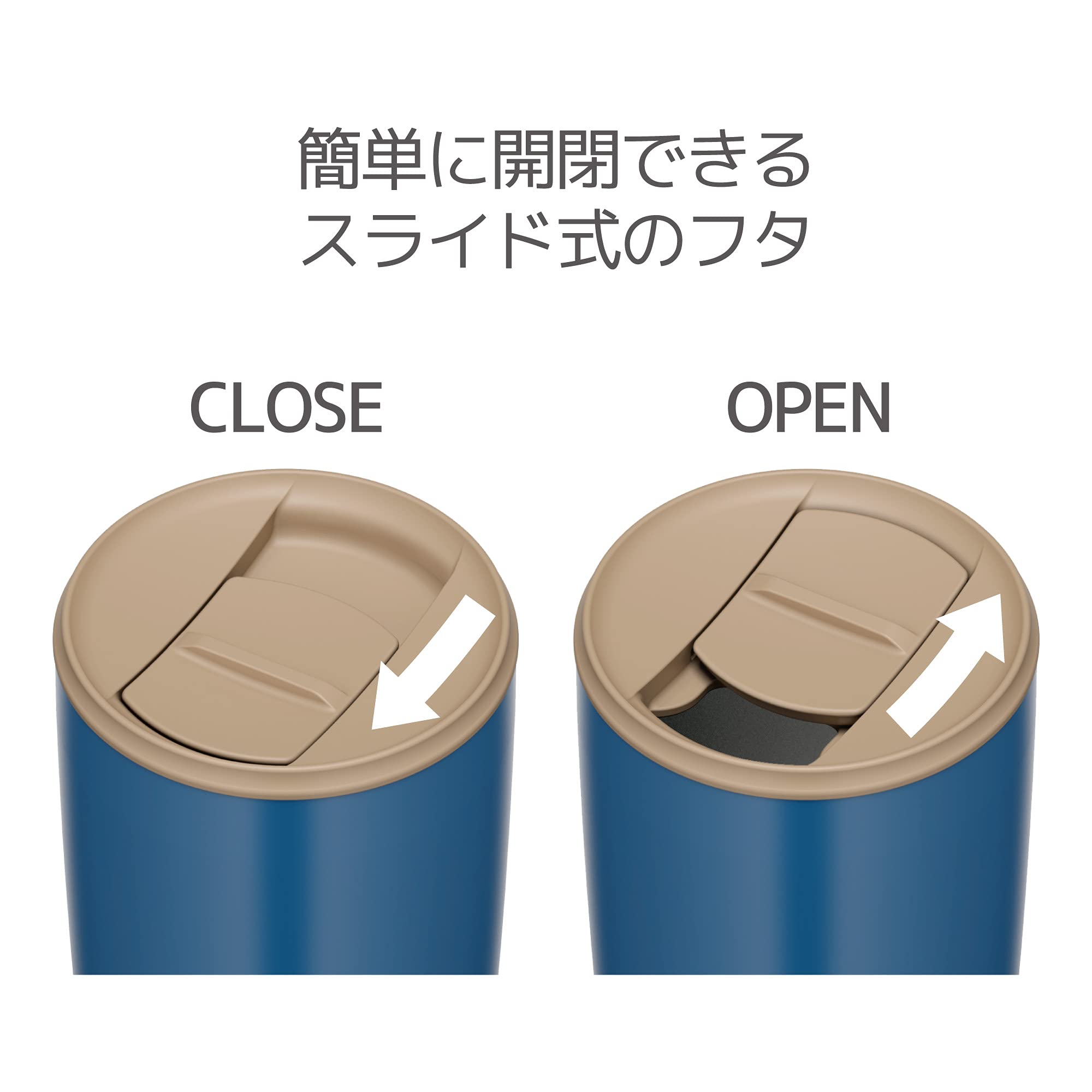 Thermos Jdp - 400 Bl 400Ml Blue Vacuum Insulated Tumbler With Lid