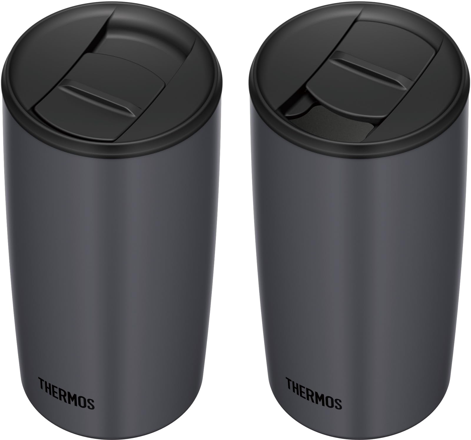 Thermos JDP - 501 DGY 500ml Vacuum Insulated Tumbler Dark Gray with Lid