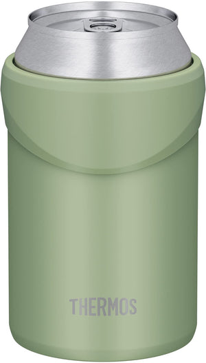 Thermos JDU - 350 KKI Insulated Can Holder Khaki 2 - Way for 350ml Cans