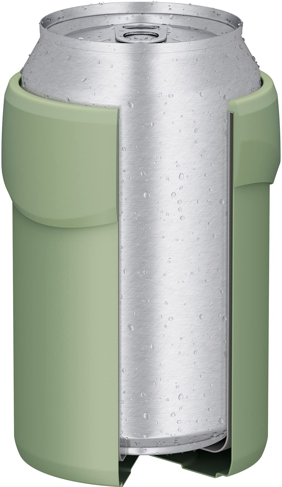 Thermos JDU - 350 KKI Insulated Can Holder Khaki 2 - Way for 350ml Cans