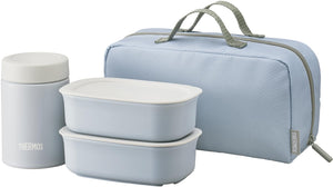 Thermos JEA - 801 800ml Sky Blue Vacuum Insulated Soup Lunch Set
