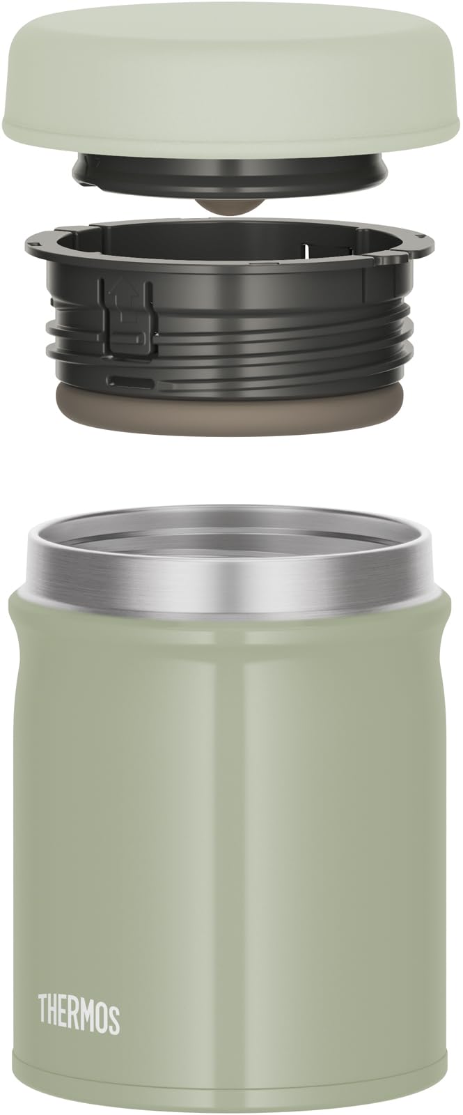 Thermos Jeb - 400 Kki Vacuum Insulated Soup Jar 400ml Dishwasher - Safe Khaki