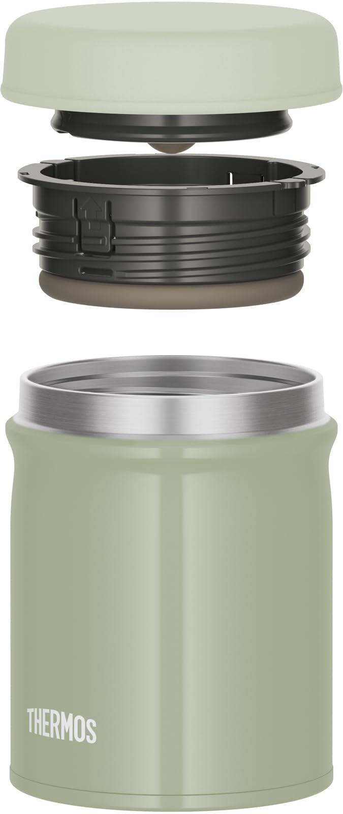 Thermos Jeb - 500 Kki 500ml Vacuum Insulated Soup Jar in Khaki Dishwasher Safe and Easy to Clean