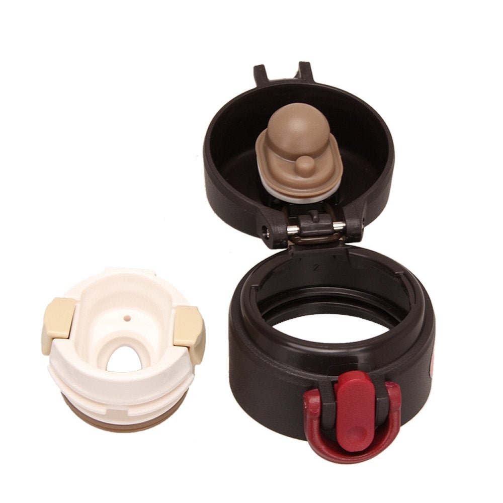 Thermos JNI - 400 Mobile Mug Black 0.4L - Vacuum Insulated One - Touch Open Type