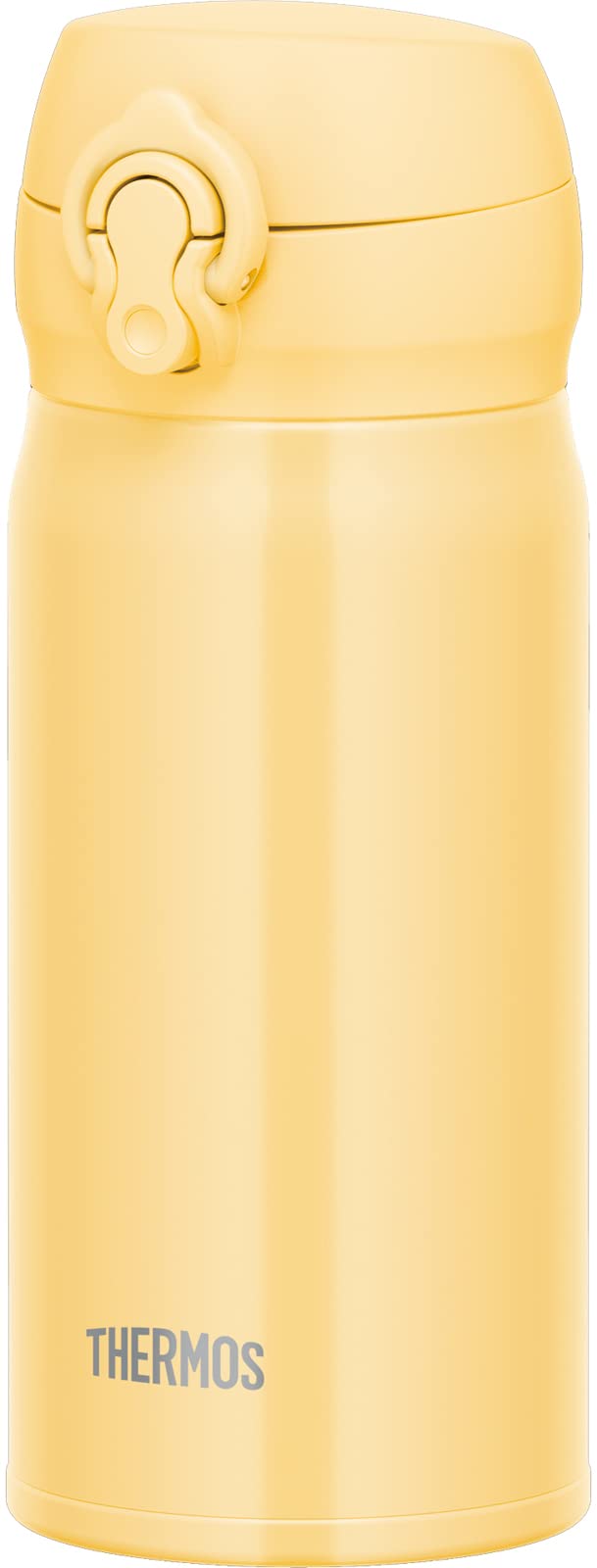 Thermos JNL - 356 Cry 350Ml Stainless Steel Water Bottle - Vacuum Insulated Easy - Clean Cream Yellow
