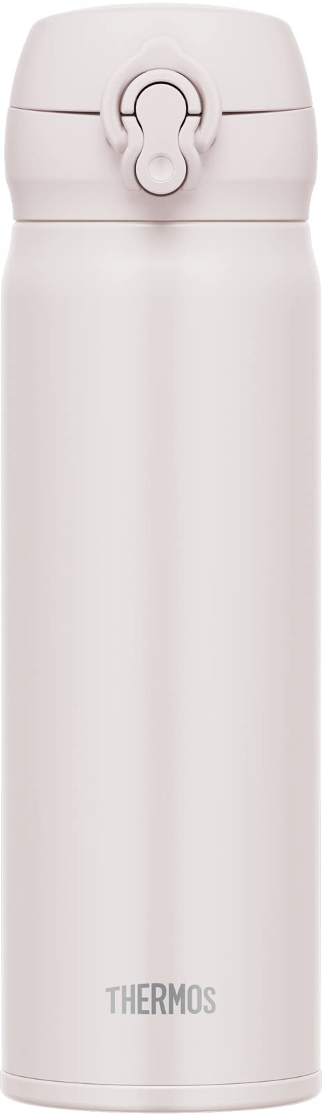 Thermos JNL - 506 ASWH 500ml Stainless Steel Water Bottle Vacuum Insulated Lightweight Easy Clean - Ash White