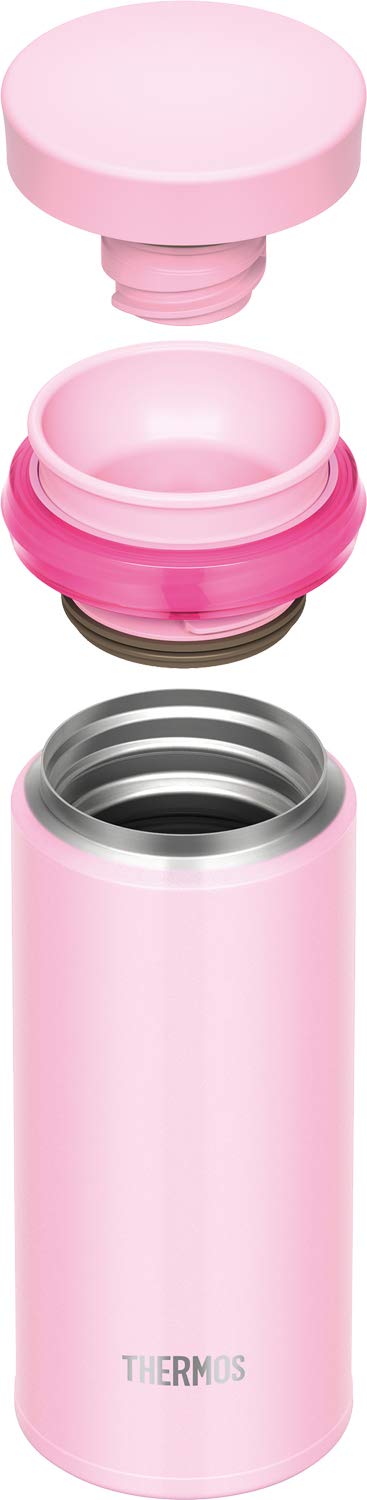 Thermos JNO - 252 Vacuum Insulated 250ml Mobile Water Bottle Shiny Pink