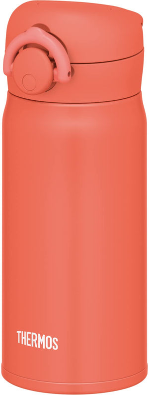Thermos Jnr - 353 350Ml Mobile Mug Vacuum Insulated Water Bottle Coral Orange