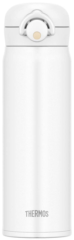 Thermos Jnr - 501 500Ml Vacuum Insulated Water Bottle Mug Matte White Japan