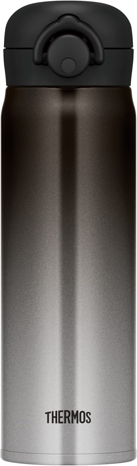 Thermos JNR - 502LTD BK - G 500ml Stainless Steel Water Bottle Vacuum Insulated Black Gradient