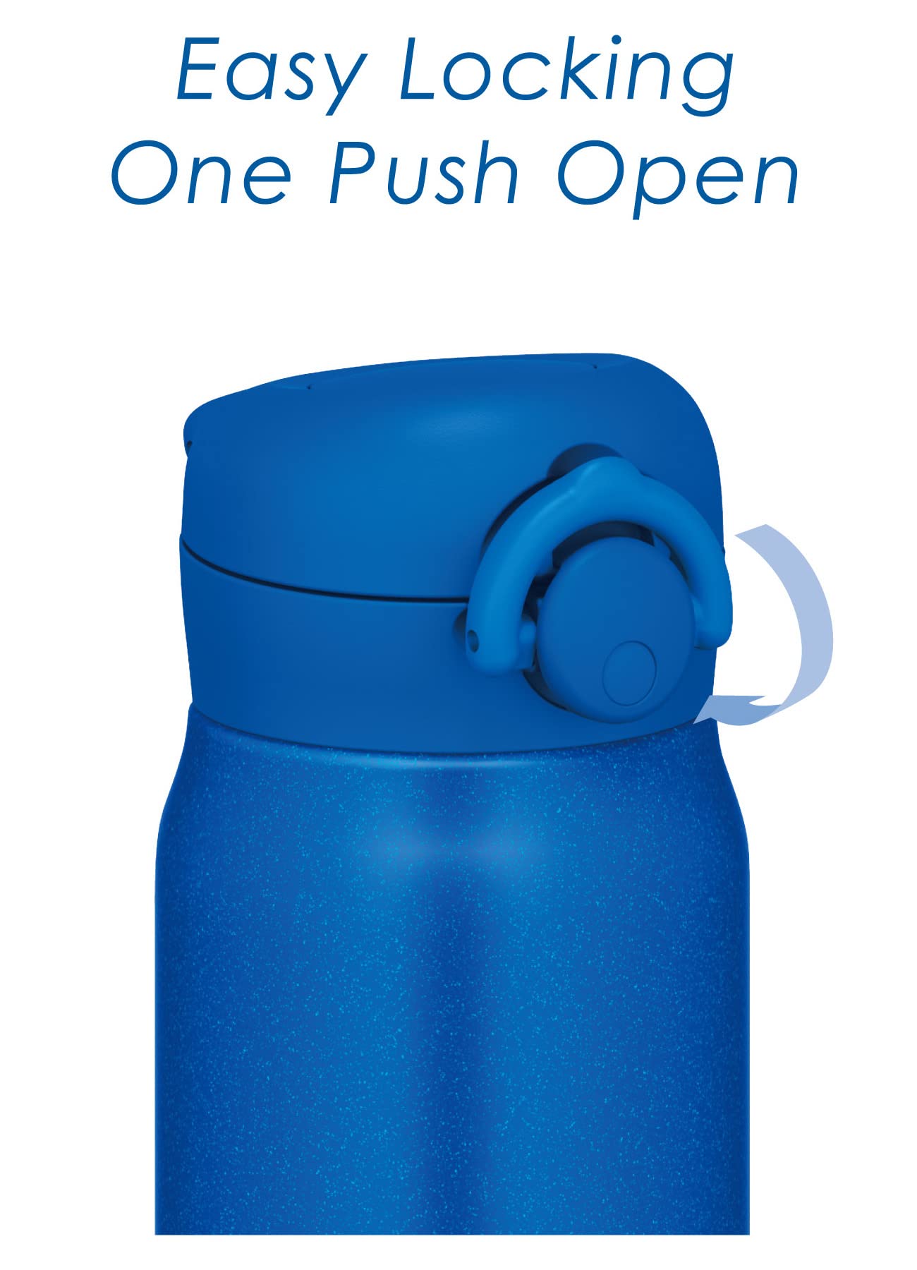 Thermos JNR - 753 750ml Vacuum Insulated Water Bottle in Metallic Blue MTB