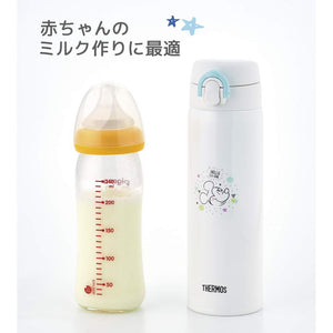 Thermos Jnx - 501Ds Disney Mickey Stainless Steel 500ml Milk Preparation Bottle - Blue White