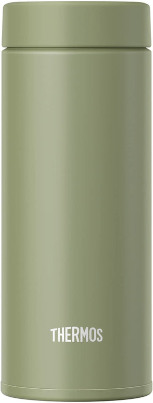 Thermos Jon - 350 Kki 350Ml Stainless Steel Vacuum Insulated Portable Water Bottle Khaki Leak - Proof & Easy - To - Clean