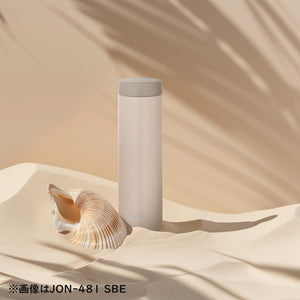 Thermos Jon - 351 Sbe 350ml Vacuum Insulated Water Bottle Easy Clean Screw - Type Shell Beige