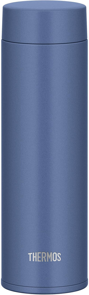 Thermos Joq - 480 Asb Vacuum Insulated Stainless Steel Water Bottle Ash Blue Dishwasher Safe 480Ml