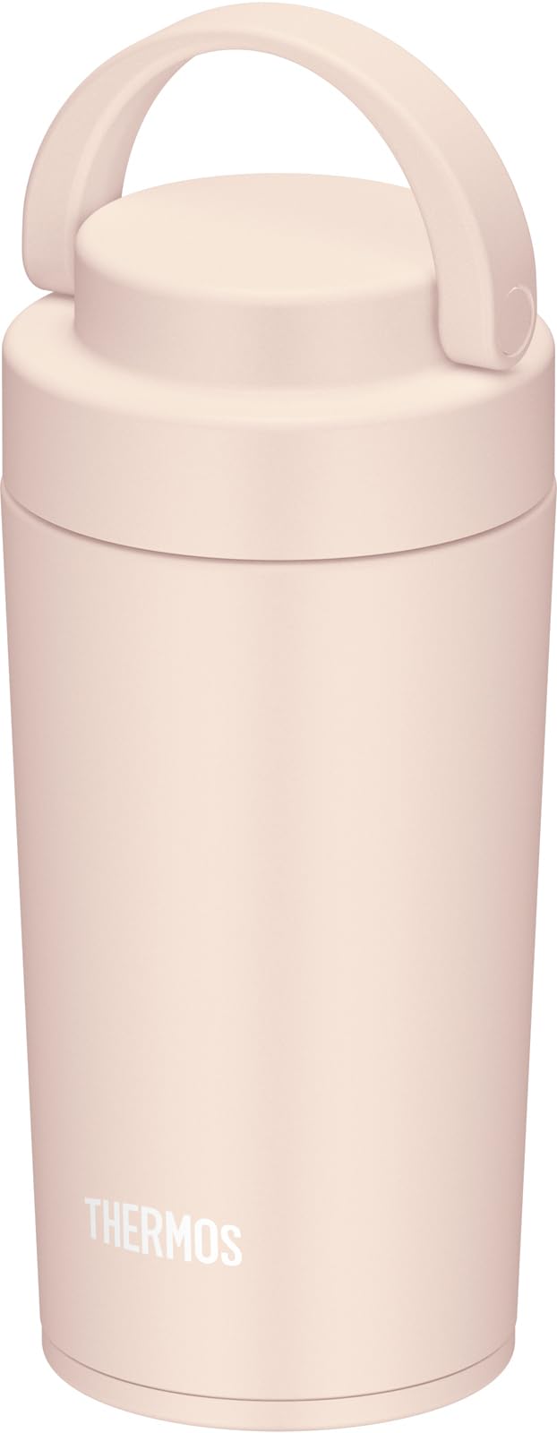 Thermos Jov - 320 Bep Vacuum Insulated 320ml Water Bottle with Carry Handle Beige Pink