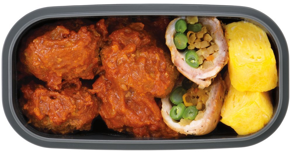 Thermos Large Capacity 2 Tier Fresh Lunch Box Black 1.8L - Djf - 1800 Bk