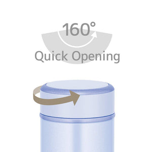 Thermos Light Blue Portable Mug 250ml - Vacuum Insulated Jog - 250 LB