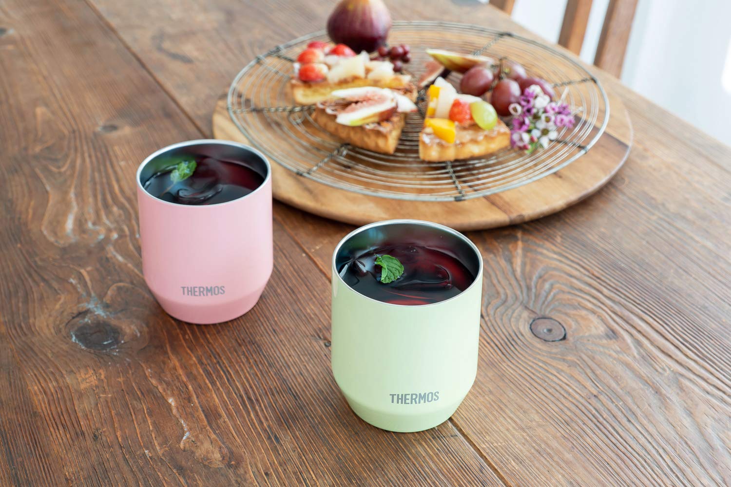 Thermos Light Green Vacuum Insulated Cup 360ml - Jdh - 360C Ltg Model