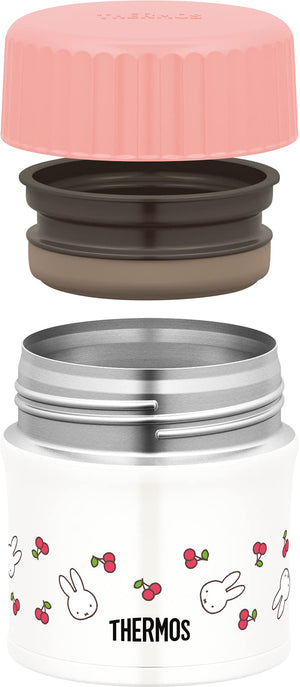 Thermos Light Pink 300ml Vacuum Insulated Soup Jar Miffy JBU - 301B LP Model