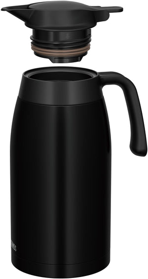 Thermos Matte Black 2L Stainless Steel Thermal Pot Tabletop Insulation Structure - Ttb - 2001 Mtbk