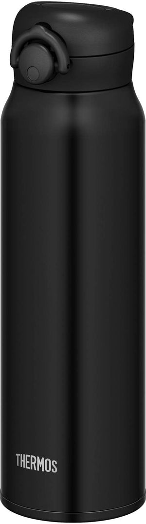 Thermos Matte Black 750ml Vacuum Insulated Water Bottle - JNR - 751 MTBK