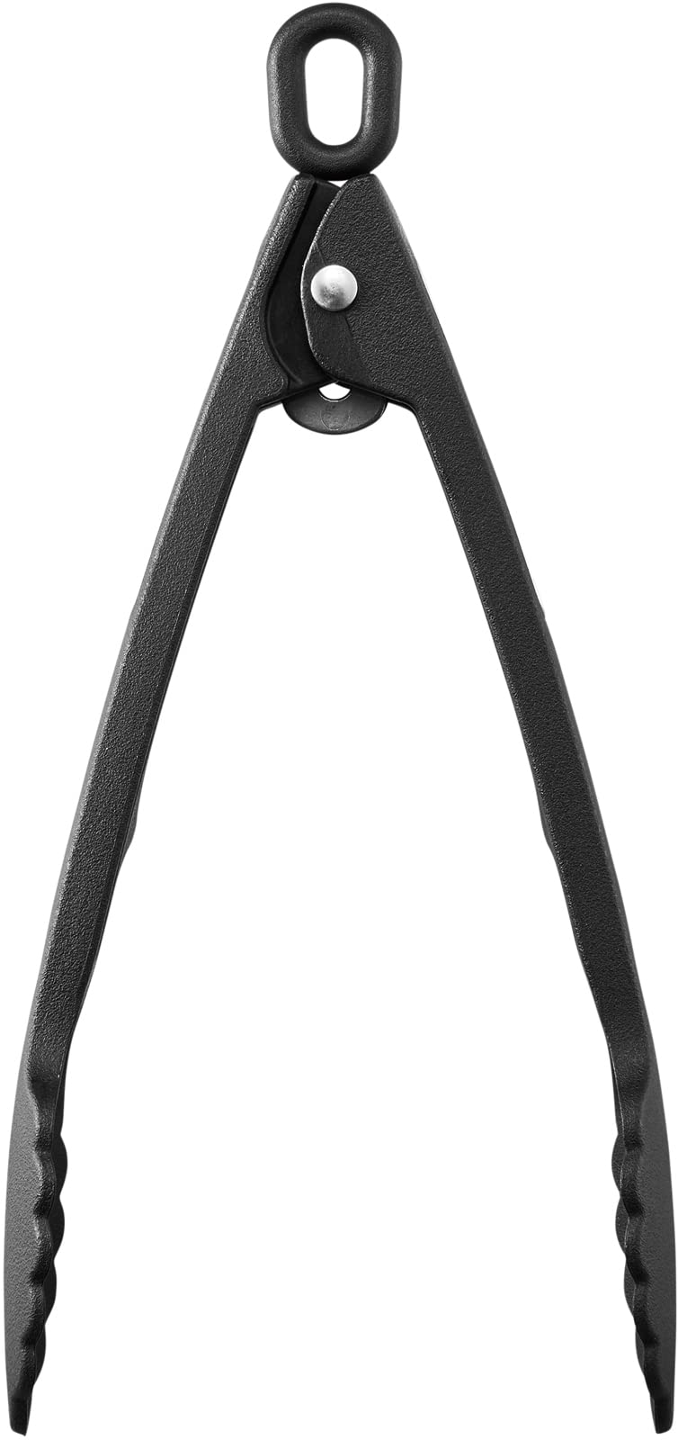 Thermos Mini Black Nylon Kitchen Tongs KT - T002 BK Compact Cooking Tool