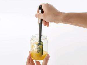 Thermos Mini Size Black Silicone Kitchen Spatula Model Kt - Sp002 Bk