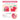 Thermos Minnie Strawberry Pink Vacuum Insulated Straw Bottle 400ml for Kids Cold Storage Only Fhl - 403Fds Sbp