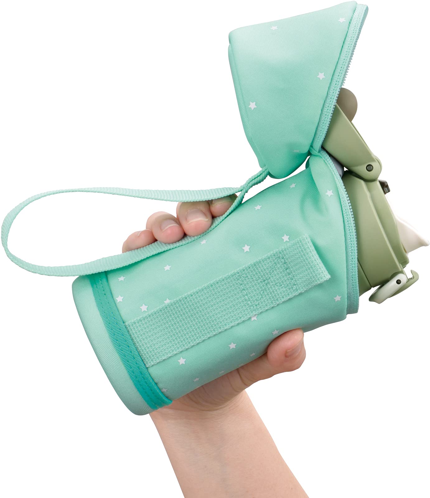 Thermos Mint Star Bottle Pouch 350 - 400ml with Strap Model APG - 351 MT - ST