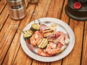 Thermos Outdoor Series 21Cm Stainless Steel Plate Model Rot - 003 S