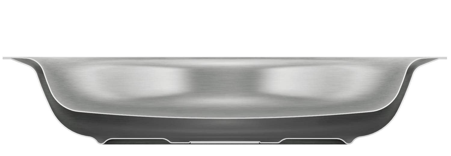 Thermos Outdoor Series 21cm Stainless Steel Vacuum Insulated Deep Plate Rot - 002