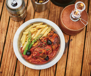 Thermos Outdoor Series 21cm Stainless Steel Vacuum Insulated Deep Plate Rot - 002