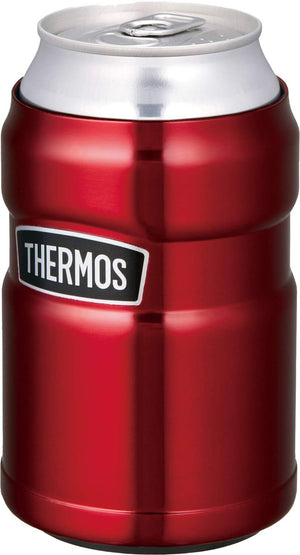Thermos Outdoor Series 350ml Cool Can Holder 2 - Way Type Cranberry Rod - 002