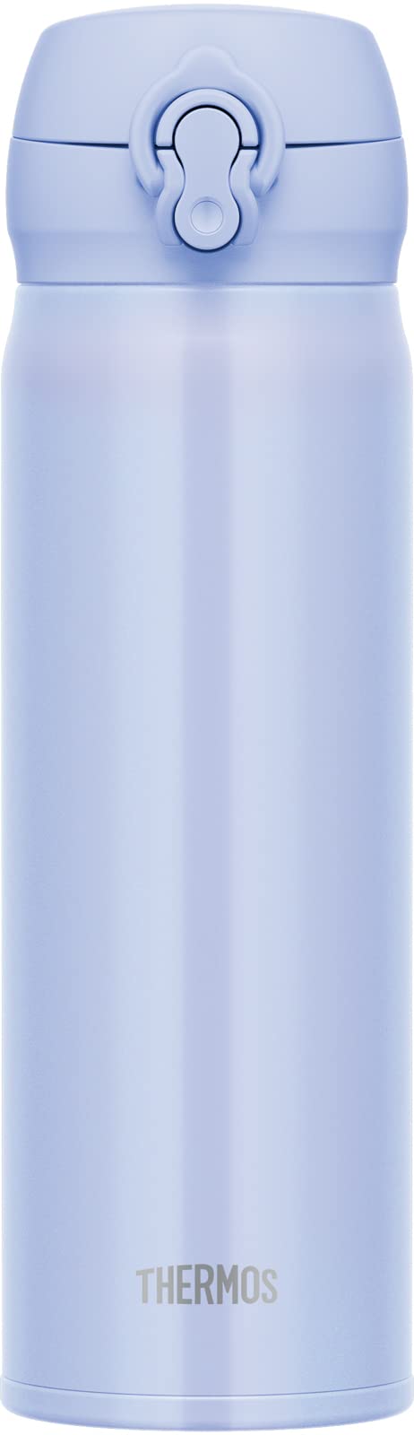 Thermos Pearl Blue Vacuum Insulated 500ml Water Bottle Lightweight with Easy - Clean Removable Spout JNL - 506 PBL