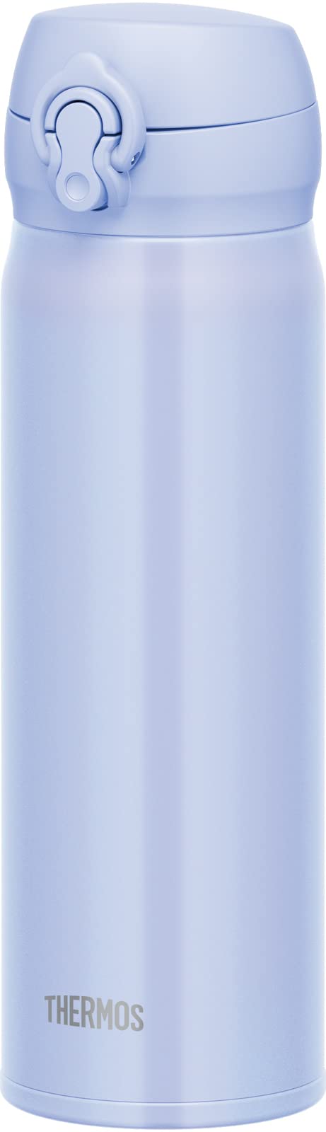 Thermos Pearl Blue Vacuum Insulated 500ml Water Bottle Lightweight with Easy - Clean Removable Spout JNL - 506 PBL
