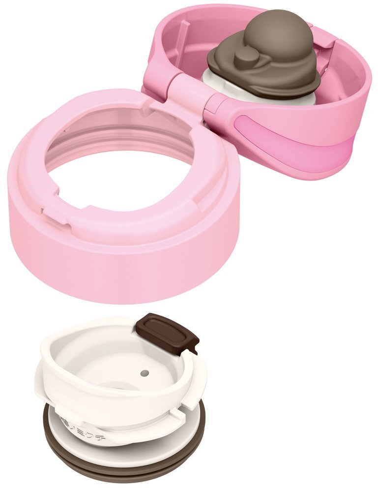 Thermos Pearl Pink Portable Vacuum Insulated 350ml Mug JNS - 351 PRP