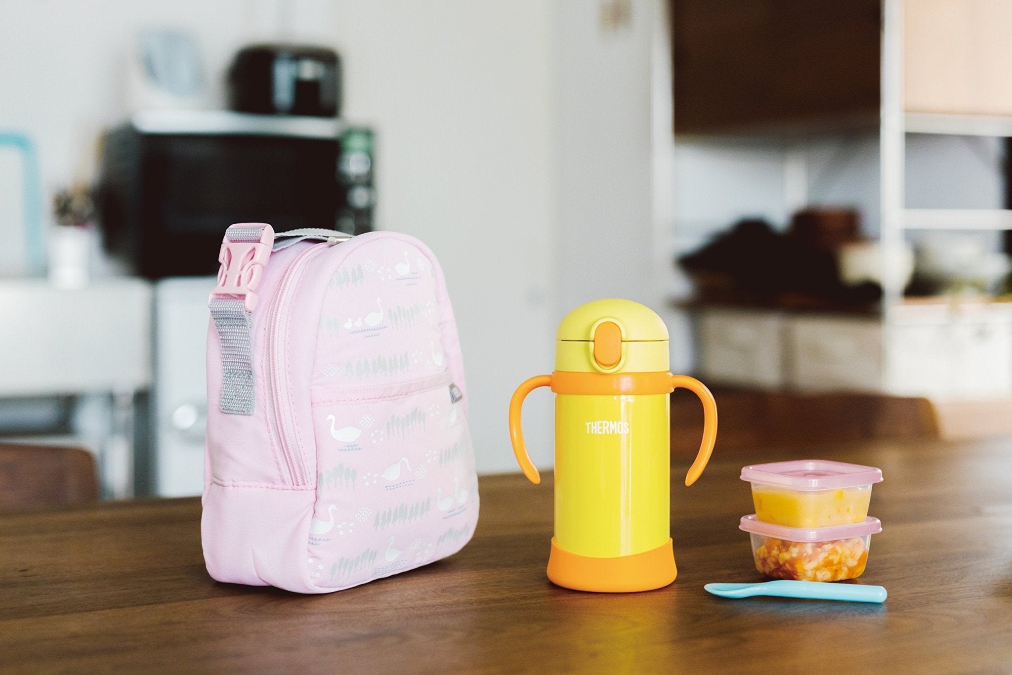 Thermos Pink Rel - 001 Travel Cooling Mug Pouch for Outdoor Use