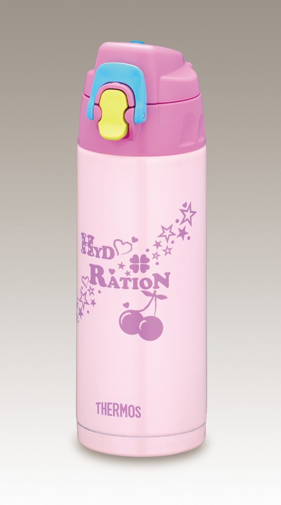 Thermos Pink Sports Bottle Vacuum Insulated 0.5L Capacity - Ffb - 500F Series