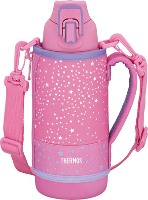 Thermos Pink Star 0.8L Vacuum Insulated Sports Bottle for Cold Storage - Fht - 801F Pkst