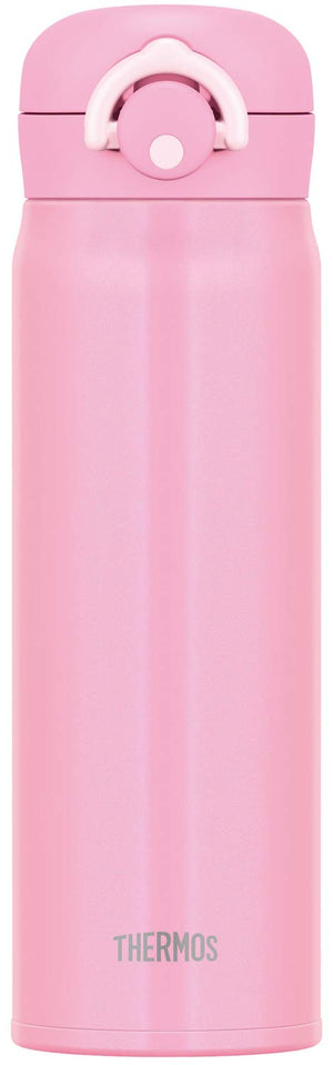 Thermos Pink Vacuum Insulated 500ml Water Bottle Portable Mug Jnr - 501
