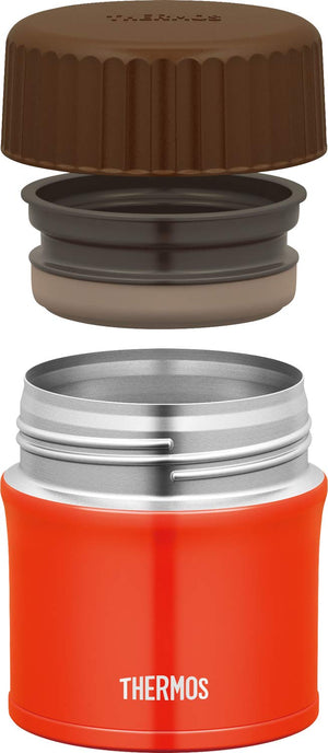 Thermos Red 300Ml Vacuum Insulated Lunch Jar Japan Jbu - 300R
