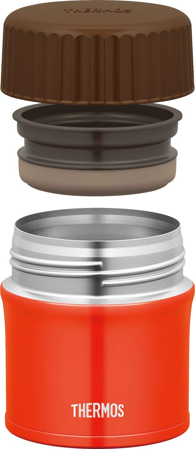 Thermos Red 300Ml Vacuum Insulated Lunch Jar Japan Jbu - 300R