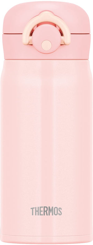 Thermos Shell Pink Vacuum Insulated Water Bottle Mobile Mug 350ml