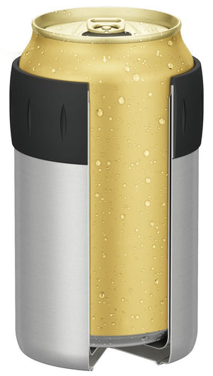 Thermos Silver JCB - 352 SL Cool Can Holder Suitable for 350ml Cans