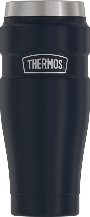 Thermos Stainless King 1 - Pack Matte Blue Travel Tumbler