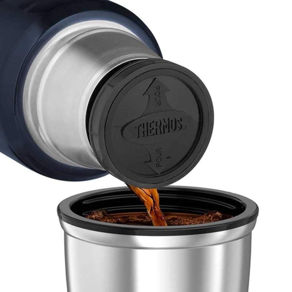 Thermos Stainless King 40 - Ounce 1.2L Bottle Midnight Blue - US Edition