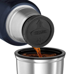 Thermos Stainless King 40 - Ounce 1.2L Bottle Midnight Blue - US Edition