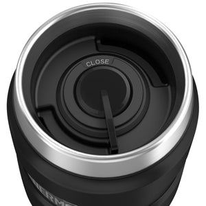 Thermos Stainless King Black Travel Tumbler Compact 16 - Ounce/450ml Capacity